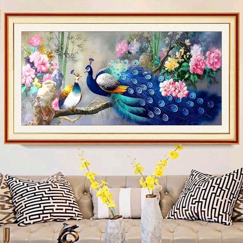 ใหม่สีเพชรของ PEACOCK พร้อม HUSBAND และ HUSBAND VSZ8205 (110 x 55 ซม.)