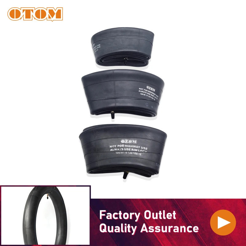 TO Motorcycle Accessories 21 18 19 Inch Inner Tubes Butyl Rubber Thicker 3mm Tire Inflation Wheel Ty