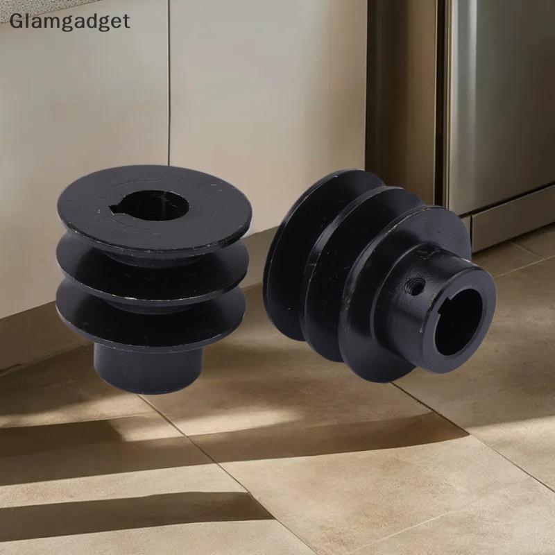 [Glg] 19/20 มม.Double Groove Flat Key Shaft V Belt Pulley สําหรับ 168F 170F อุปกรณ์เครื่องยนต์เบนซิน