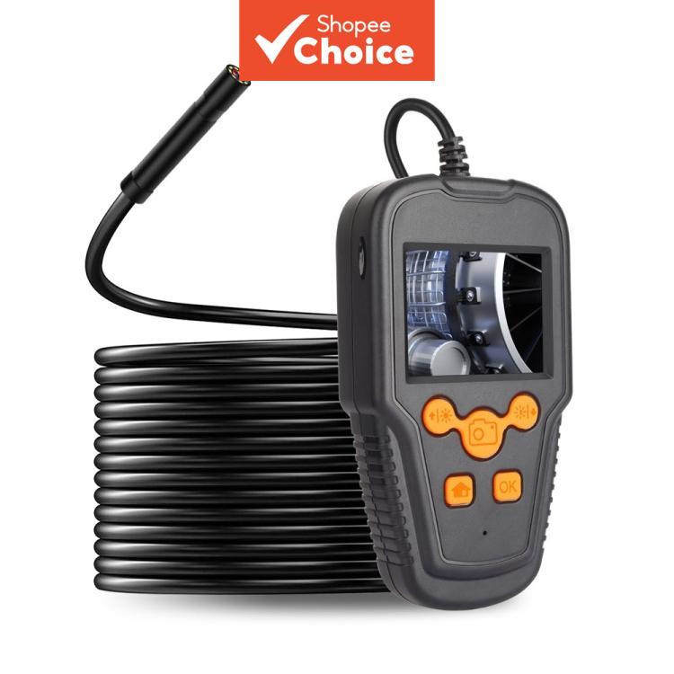 P60A 3.9 มม.1080P 2.4 นิ้วหน้าจอ IPS IP68 กันน้ํา HD Digital Endoscope ความยาว: 10 M สาย 3.9