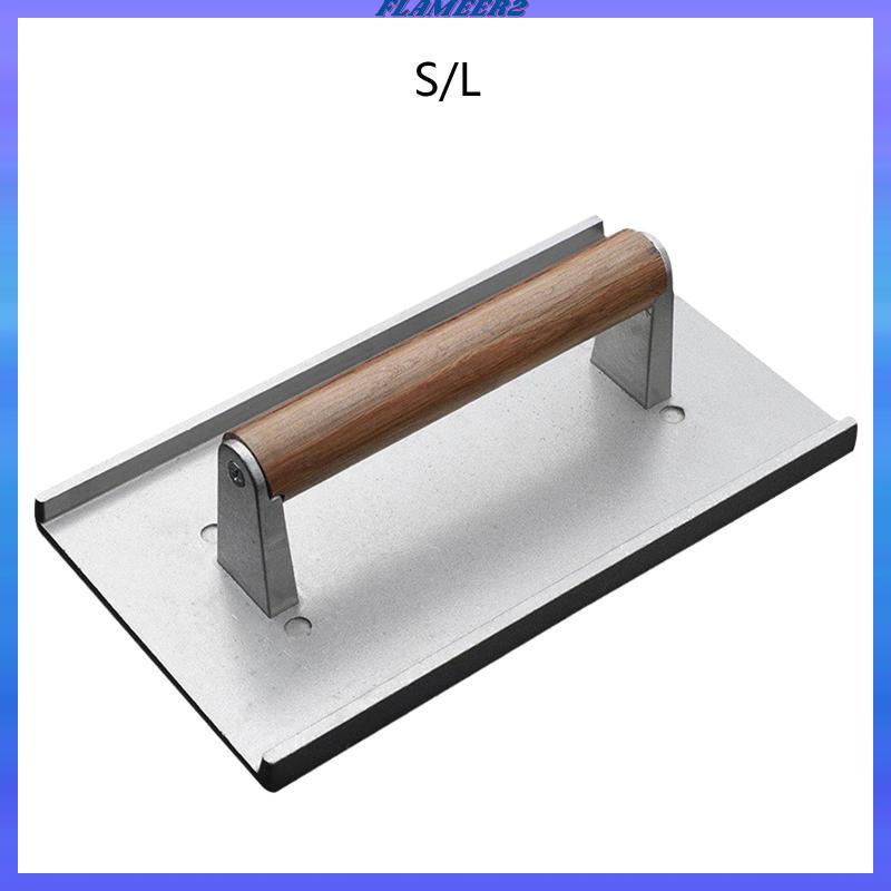 [Flameer2] Bacon Press Nonstick Heavy Duty Barbeque Grill Press สําหรับย่างครัวเครื่องมือ