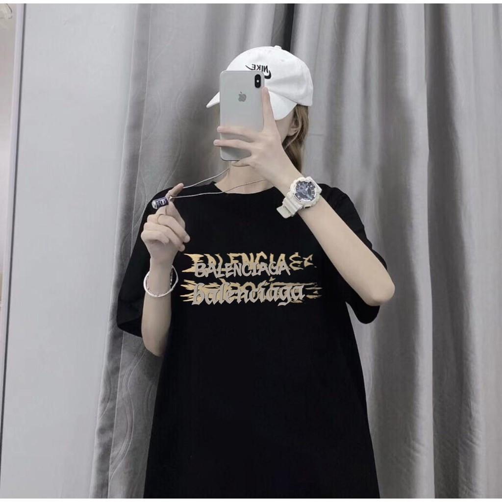 BALEN * CIAGA Star คลาสสิกรอบคอแขนสั้นเสื้อยืดผู้ชายผู้หญิง Casual All-Match ผ้าฝ้าย 100% Custom Str