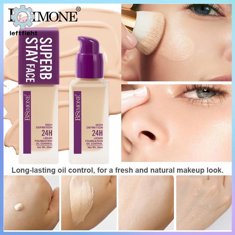ซ้าย บีซิโมน เมคอัพเบส เฟซ ลิควิด ฟาวเดชั่น บีบีครีม คอนซีลเลอร์ มอยส์เจอไรเซอร์ ควบคุมความมัน ไวท์เ
