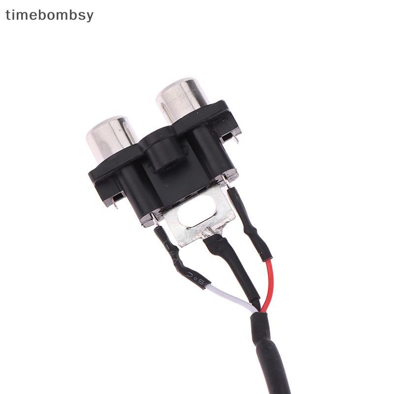 (time) 30 ซม.สัญญาณเสียงสาย 2 RCA TO XH2.54MM-3PIN อินพุตเสียง Soet ขยายสัญญาณอินเทอร์เฟซสําหรับแผงเครื่องขยายเสียง (TH)