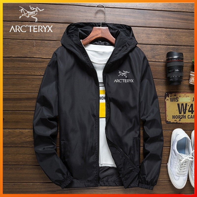 เสื้อแจ็คเก็ตมีฮู้ดทรงหลวมสไตล์สปอร์ตสำหรับผู้ชาย เหมาะสมากในการสวมใส่ทั่วไป