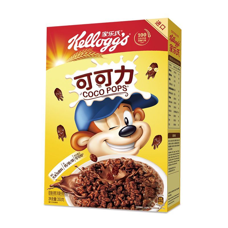[Kelloggs] ซีเรียลสําเร็จรูป อาหารเช้ามีคุณค่าทางโภชนาการ ข้าวโอ๊ตนําเข้าจากประเทศไทย ข้าวหอม Bubu M