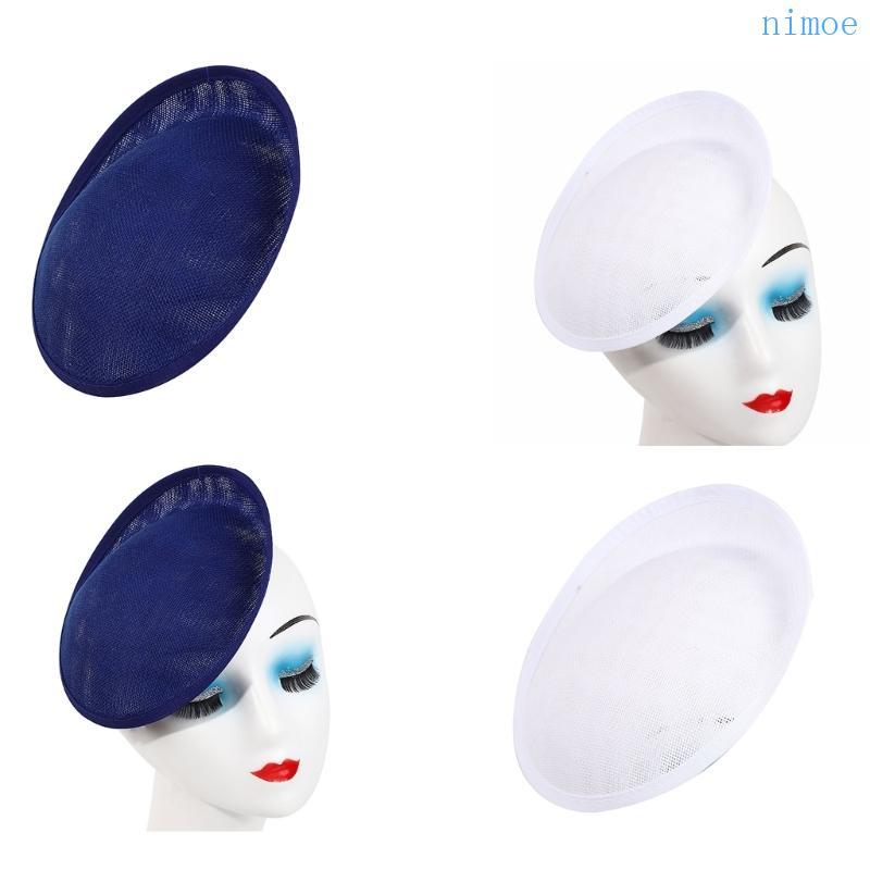 Nio DIY Fascinator ฐาน 1920s อเนกประสงค์ Tophat อเนกประสงค์สําหรับเจ้าสาวงานแต่งงานสําหรับผู้หญิงค็อ