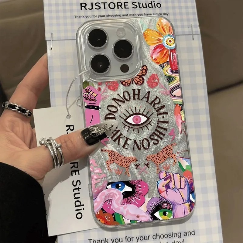 MATA TPU Eye Powder Case Redmi & Realme & infinix redmi a3 12 13 14c redmi note 11 12 13 4g/5g pro p