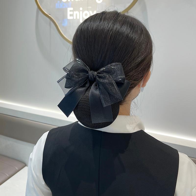 เน็ต​ติดผม เน็ต​ติดผม​ขนาดเล็ก​ ดูแลเส้นผมในโอกาสสำคัญ ​เน็ต​ข้าราชการ​ ​เน็ต​พยาบาล​ โบว์​ติดผม​ ราคา ถูกที่สุด ดีลบีเคเค แกลเลอรีภาพที่ 2