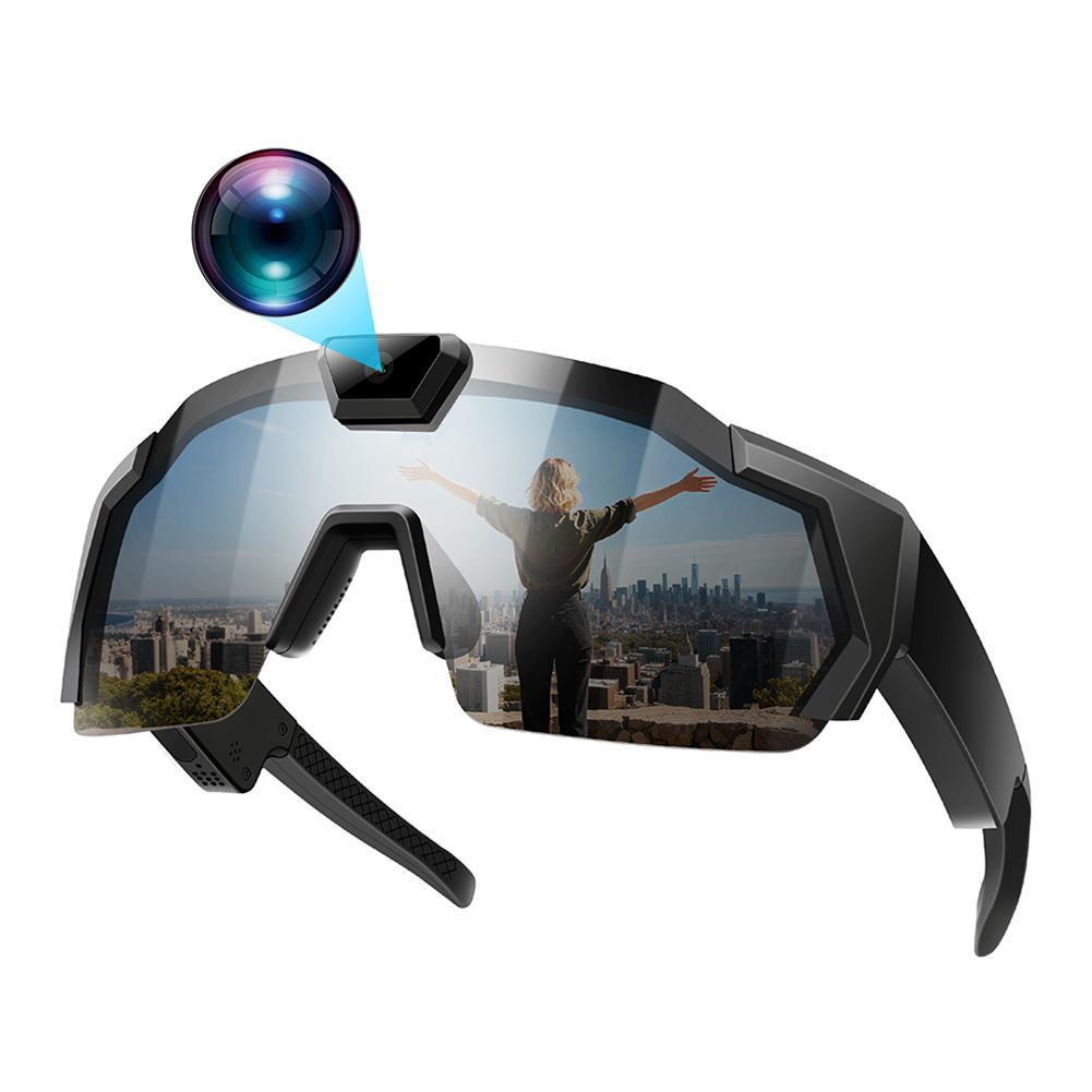 ใหม่ Hd แว่นตาวิดีโอ Action กล้องแว่นตากันแดดสมาร์ทไดร์เวอร์จักรยาน Cam แว่นตาบันทึก Walk O2z0