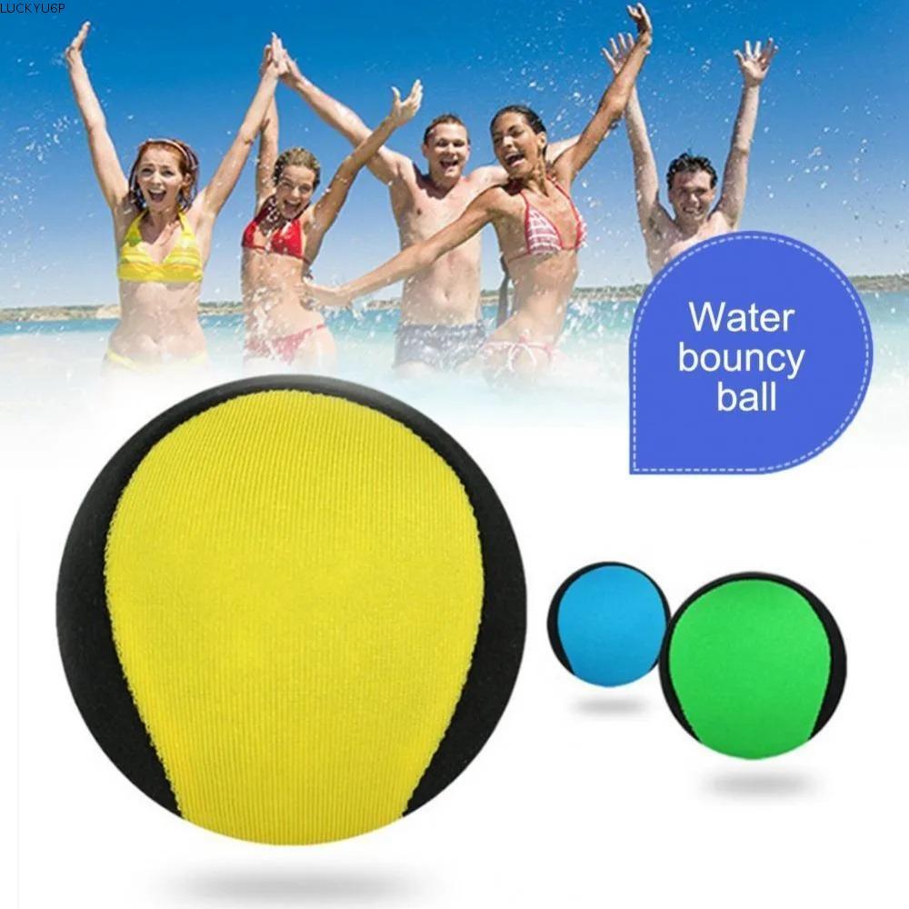 LUCKYU6P Ball, Water Bouncing 5.5 ซม.,ทนทาน TPR Water Surf ผ่อนคลายน้ํากระโดด Ball Ocean Pool Beach