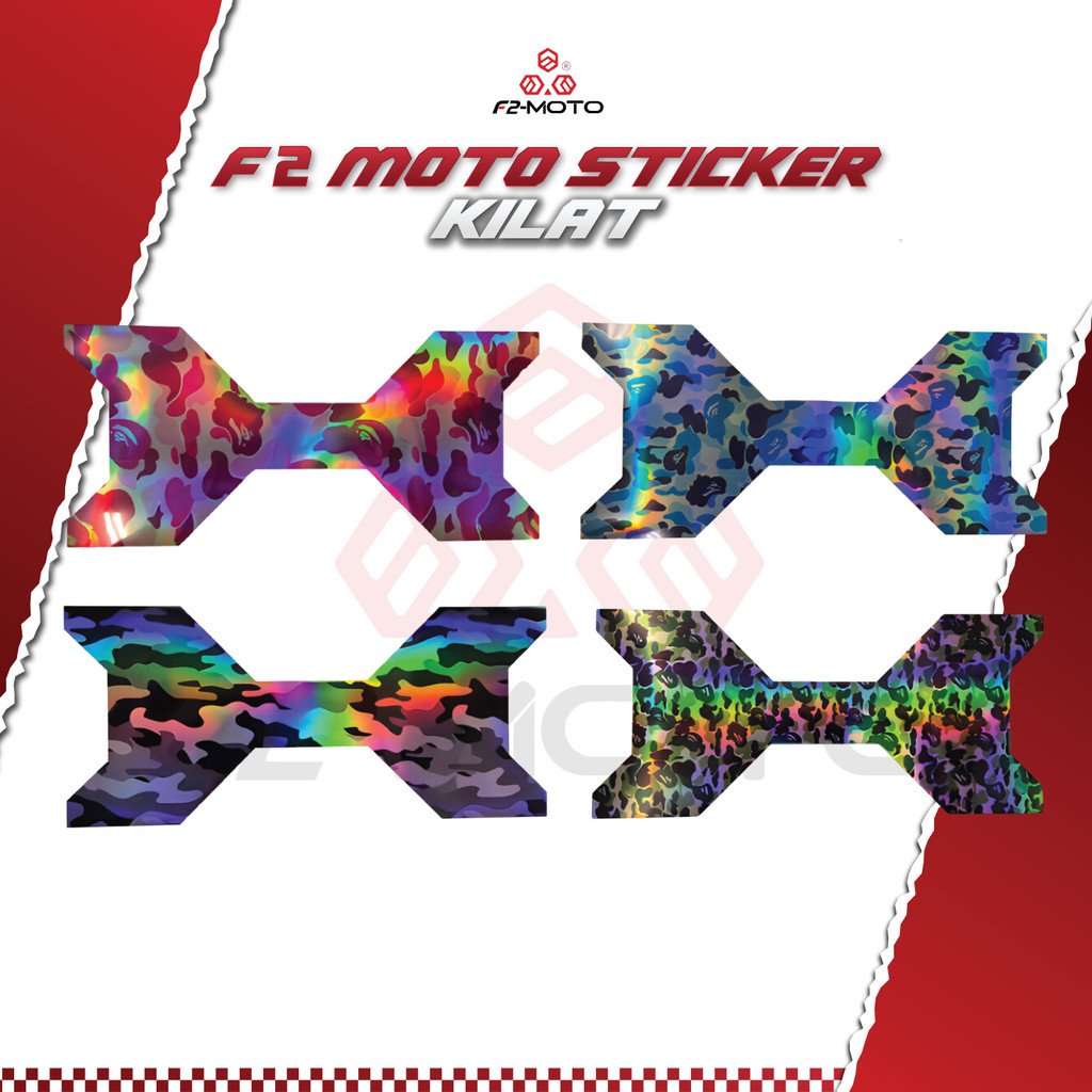 สติ๊กเกอร์ X 58L F2 Moto Top Box ABS