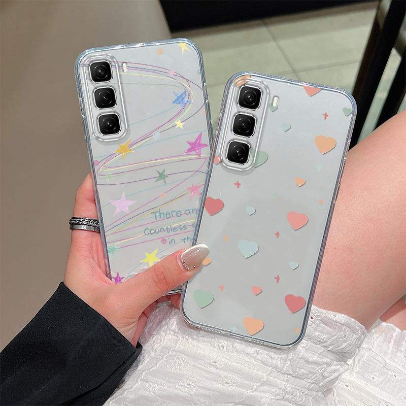 เข้ากันได้กับ INFINIX HOT 50 Pro + 4G,X6880 X6882 X6882B เคสโทรศัพท์