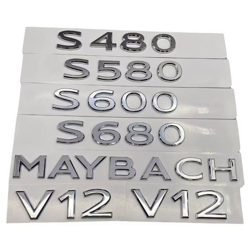 Mercedes-Benz Maybach Logo S480 Gls580 S680 Modified Maybach Car Logo ALVH