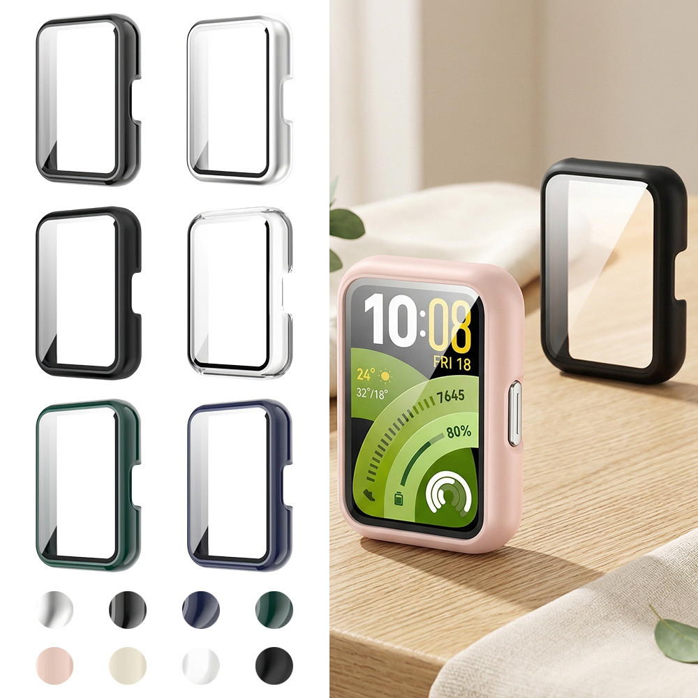 เคสTPU/PCสําหรับSmartwatch Huawei Band 11/11 Pro Anti Goresฟิล์มกระจกนิรภัยป้องกันหน้าจอฝาครอบกันชนสําหรับHuawei Band 11