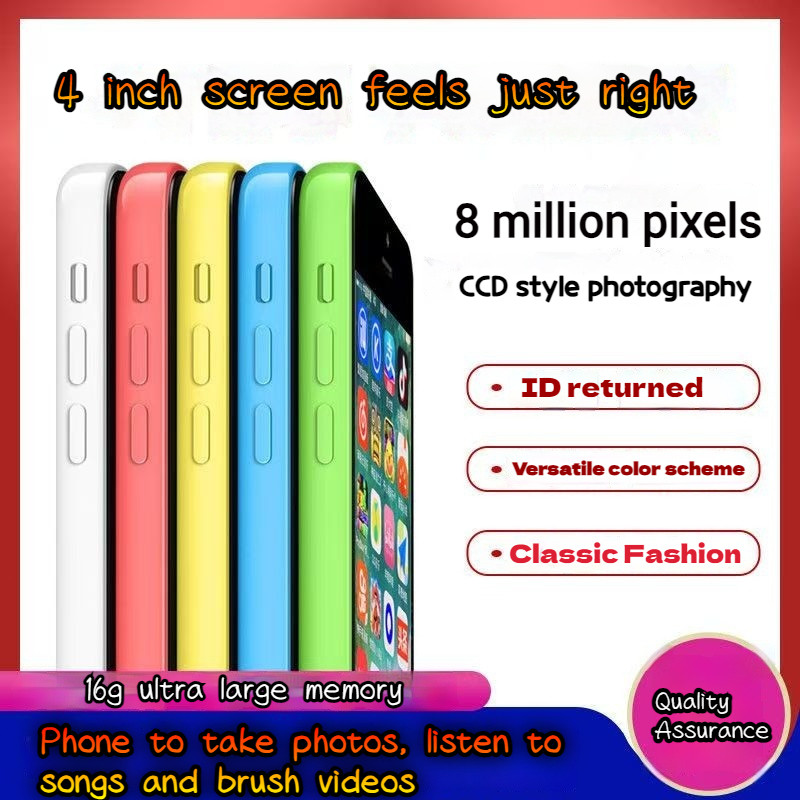 พร้อม คลังสินค้าข้อเสนอพิเศษ เกมคอนโซลโทรศัพท์มือถือมือสองผลไม้โทรศัพท์มือถือราคาถูก 5ค เครื่องสํารองนักเรียน 5ค มือสอง