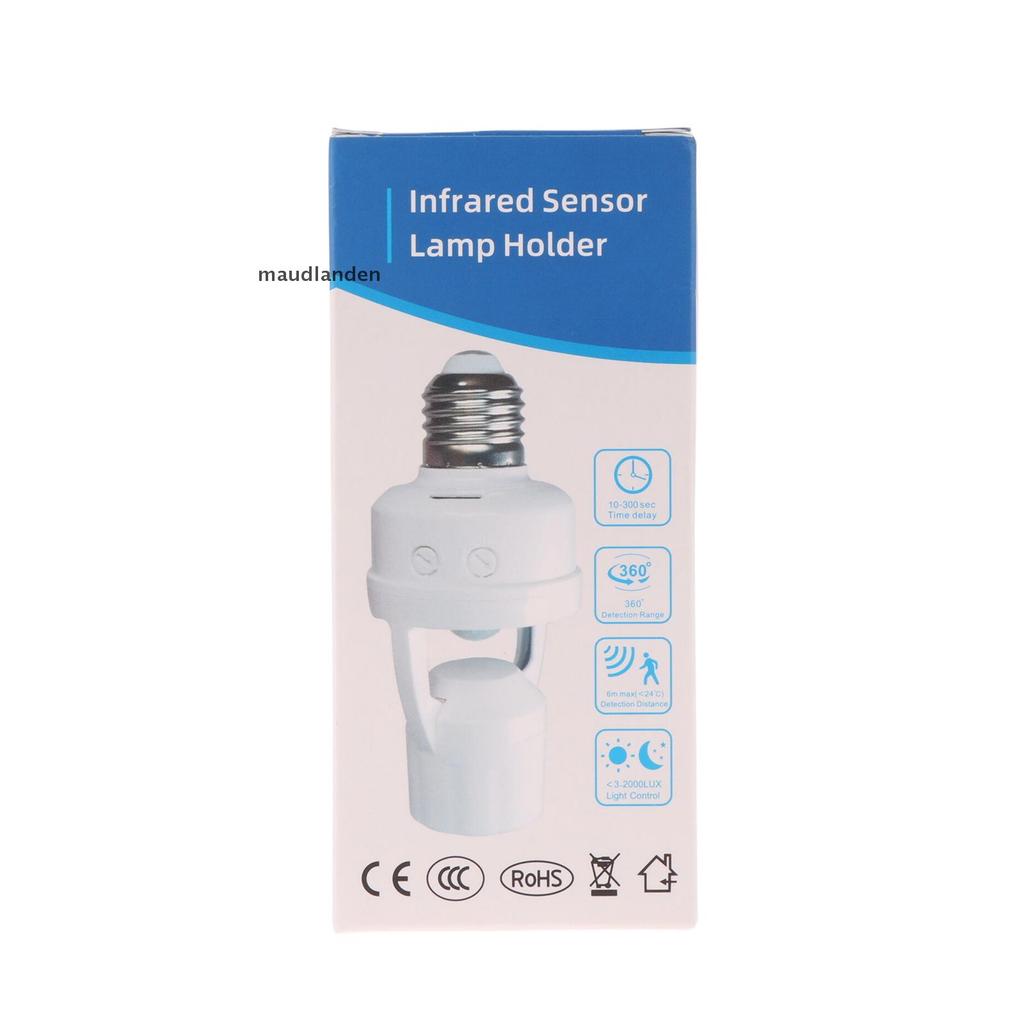 MA 360 องศา Human Induction Motion Sensor โคมไฟ Soet ฐาน AC85-265V Delay Time Switch E27 ฐานผู้ถือ S