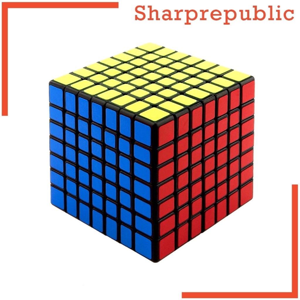 [SHARPREPUBLIC] ลูกบาศก์ไร้สติ๊กเกอร์ 7x7 ลูกบาศก์เปลี่ยนสําหรับเด็กและผู้ใหญ่ MF9A