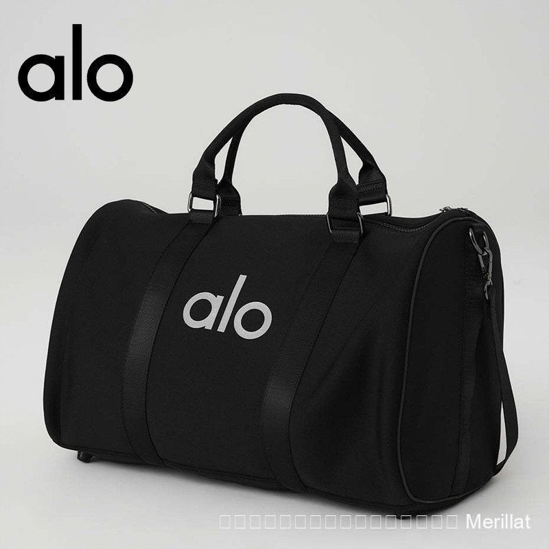 Alo Yoga Handbag，Side zipper，Dry wet separation，Neoprene travel bag，Alo Sports and fitness bag。