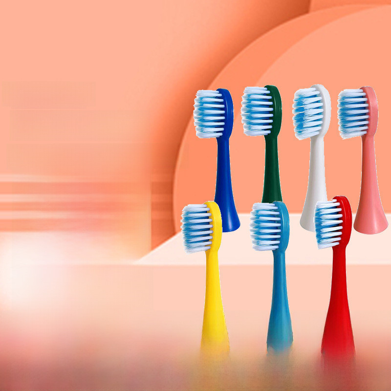 Hot Sale#Factory in Stock Children's Cartoon Toothbrush Accessories Bruch Head Soft Hair Teeth Guard