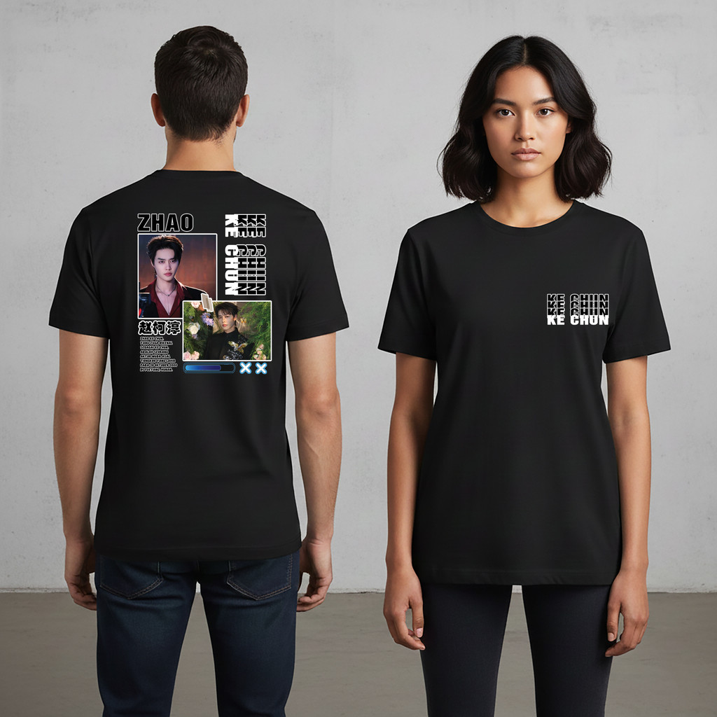 เสื้อยืด ACTOR จีน V.LOADING ZHAO KECHUN,MA XIAOYU,YOUSEF,TONG SHAOWEI,WANG HAOZHEN,LING YI,ZHEN