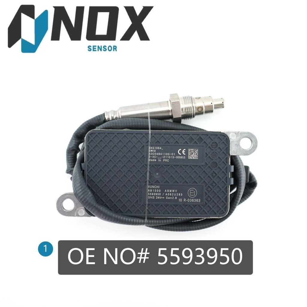 5593950 A3C04941100-01 A062U283 Original ใหม่ไนโตรเจนออกซิเจน NOx Sensor/Sensor Probe สําหรับ Cummin