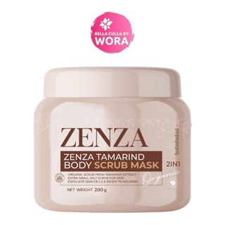 [1 กระปุก] Zenza Tamarind Body Scrub Mask [280 g./กระปุก] สค…