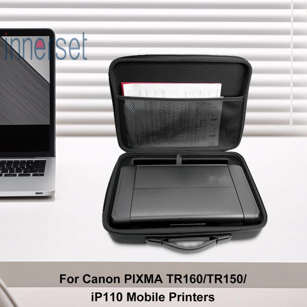 สําหรับ Canon PIXMA TR160/TR150/iP110 กรณีเครื่องพิมพ์ไร้สายกันกระแทกแบบพกพากระเป๋าเก็บเครื่องพิมพ์ก