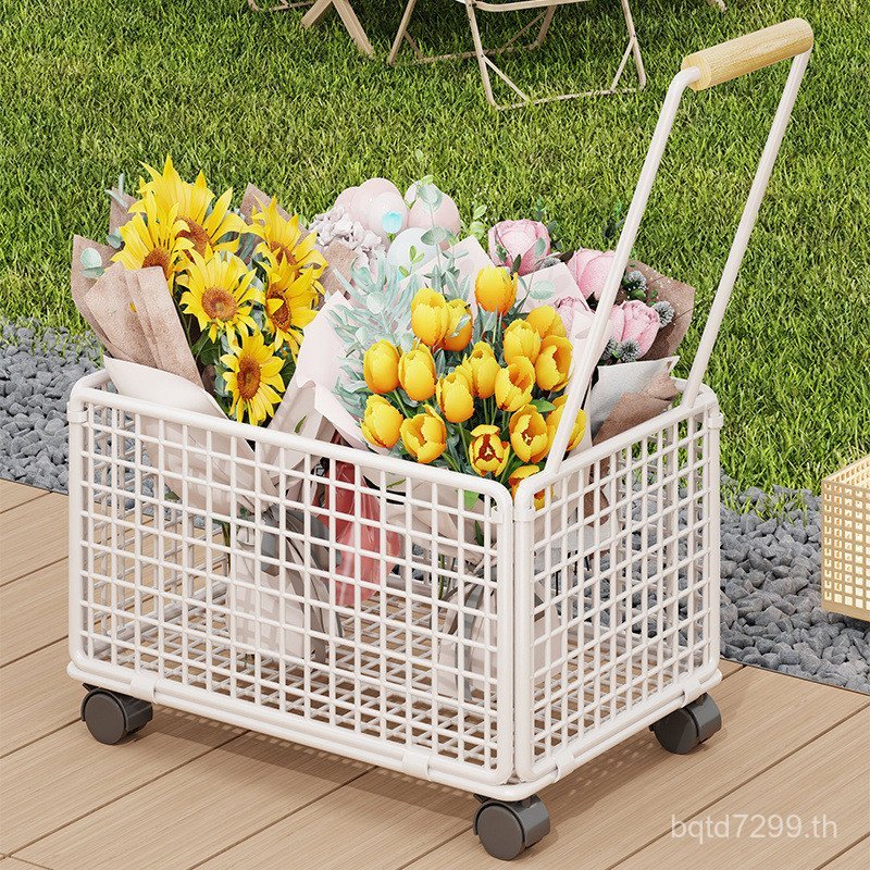 Camp Outdoor Folding Small Camper Off-Road Picnic Trolley Stall U4UT