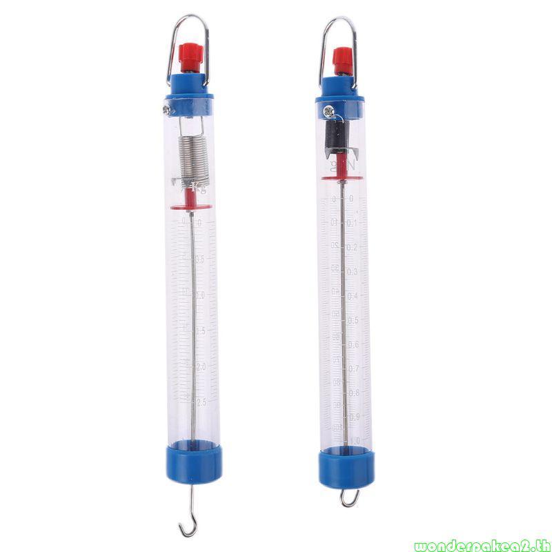 Wonderpakea2 Newton Force Meter เครื่องชั่งสปริงสําหรับการทดลองห้องปฏิบัติการฟิสิกส์ 1N 100g 25N 250