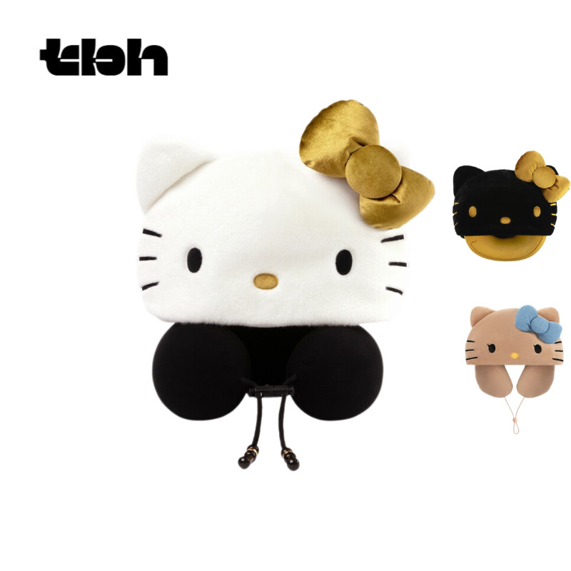 tbh x Hello KItty [พร้อมส่ง] หมอนรูปตัวยู เฮลโลคิตตี้ Hello Kitty U-Shaped Pillow Sanrio Travel Pillow หมอนเดินทาง