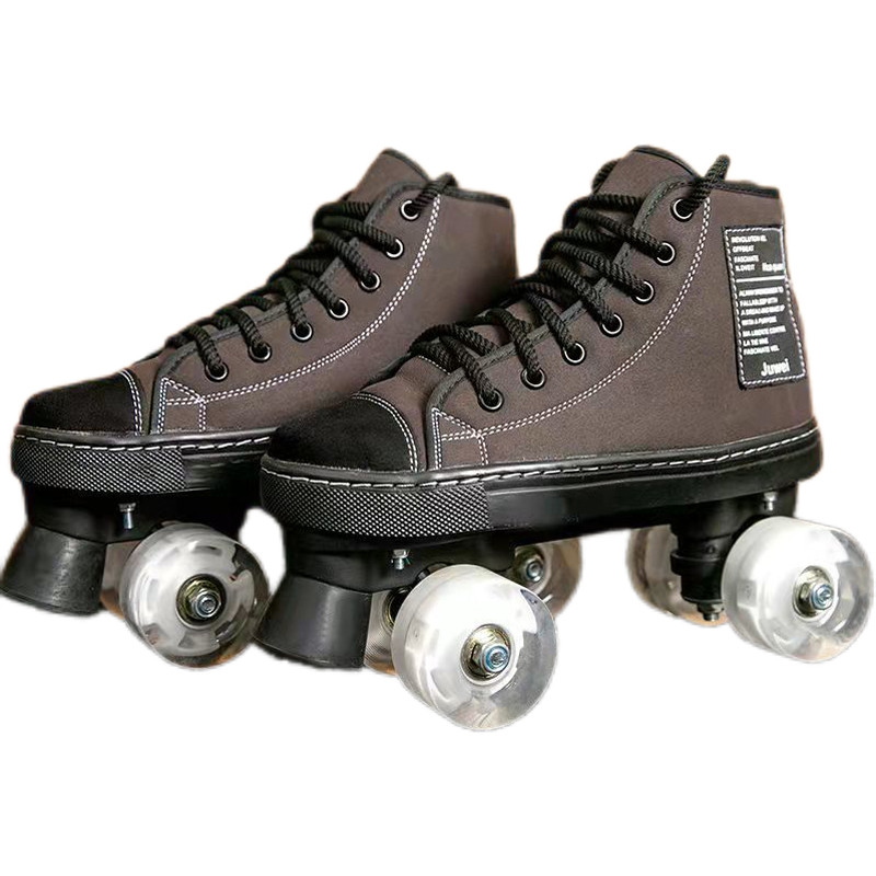 JUWEI Double-Row Roller Skates ผู้ใหญ่ผู้ชายผู้หญิงสี่ล้อสเก็ตผู้ใหญ่ Roller Skates เริ่มต้น Roller 