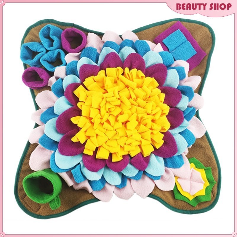 Pet Adjustable Dog Puzzle Toy,Enrichment Puppy Foraging Mat Training & Slow Eating,Stress Relief Int
