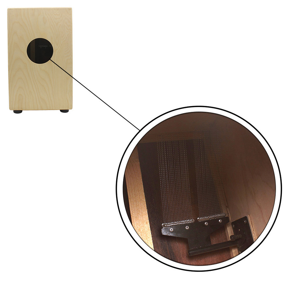 Journalfamily1-TH bosnyyds Half Design Steel Snare Wire 30 Strand กลองสปริงสำหรับเด็ก Cajon Box Drum