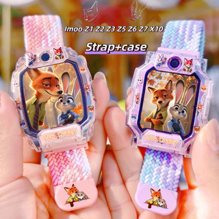 Judy & Nick สายคล้องคอ Imoo Z1 Z2 Z3 Z5 Z6 Z7 X10 แม่เหล็กดูดถักสายคล้องคอ X10 Judy & Nick Imoo Z1 สายคล้องคอ Z7 ถักไนลอนกรณีป้องกัน