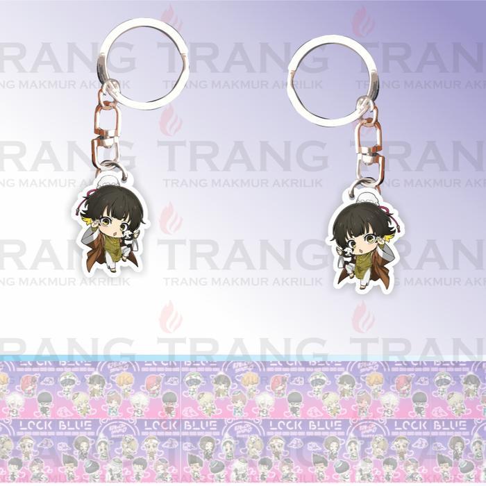 Gantungan Kunci Akrilk Blue Lock Jiangshi / พวงกุญแจอะคริลิค Blue Lock Jiangshi - Bachira