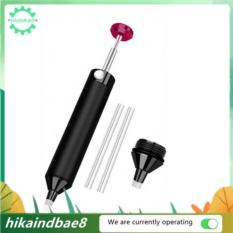 Solder Sucker Desoldering Pump พร้อมหัวฉีดสํารอง, ปั๊มสุญญากาศ Solder Remover เครื่องมือสําหรับซ่อมอ
