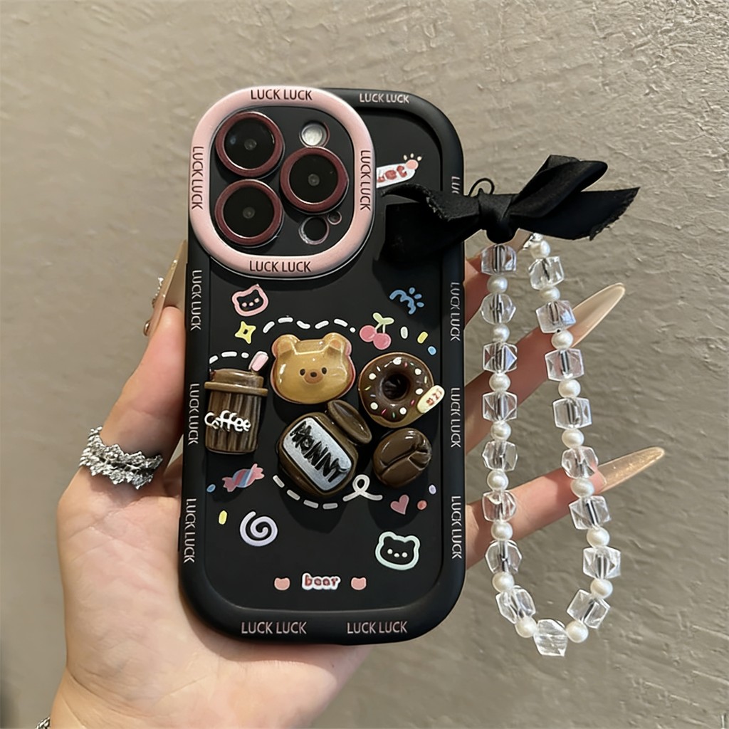 [เคส+สร้อยข้อมือ] เคส Samsung A10 A25 M01S A03S A30 LIE A11 A02S F04 A24 A23 M02S A20S A10S A03 A31A