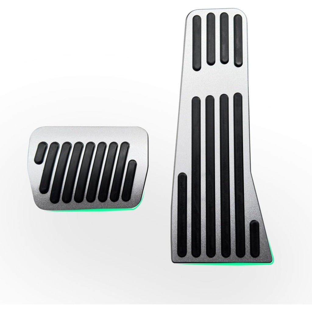 เบรคเท้าเหยียบแก๊ส Accelerator เหยียบฝาครอบใช้งานร่วมกับ MAZDA 3 Mazda CX30 CX50 CX60 CX90 (Silvery)