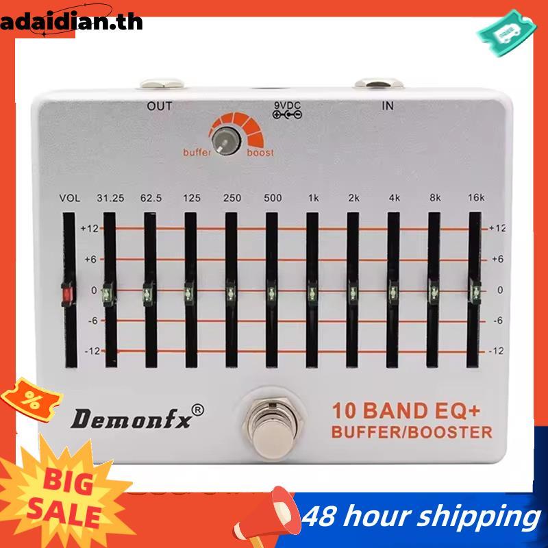เอฟเฟคกีตาร์กีตาร์ Boost Buffer Pedal Effect Equalizer