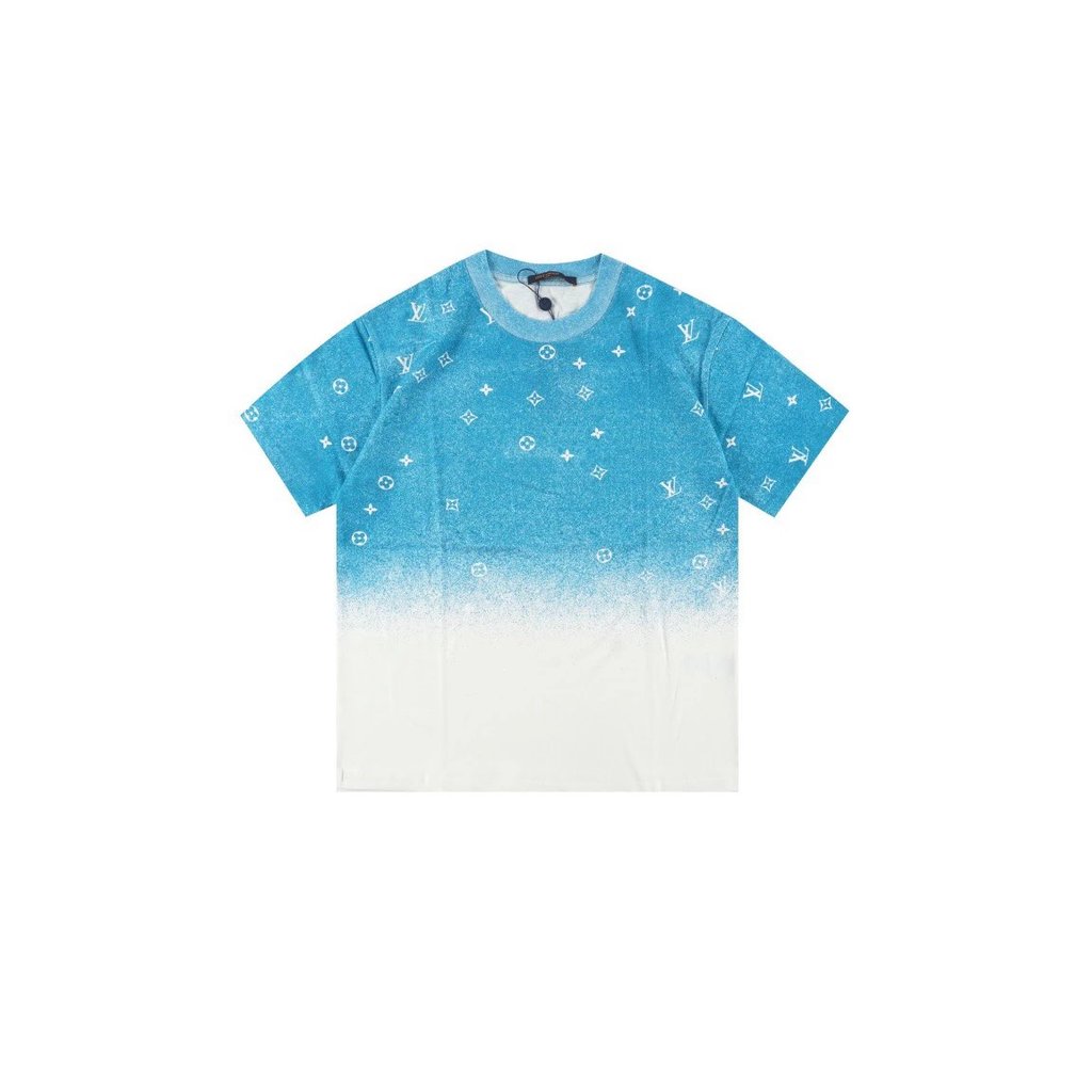 21Fw Starry Sky Splash Ink Heavy Industry ล้างแขนสั้น