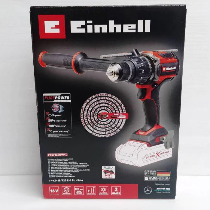 สว่านกระแทกไร้สาย EINHELL 18V รุ่น TP-CD 18/120 Li-i เครื่องเปล่า A4514310 thumbnail 10