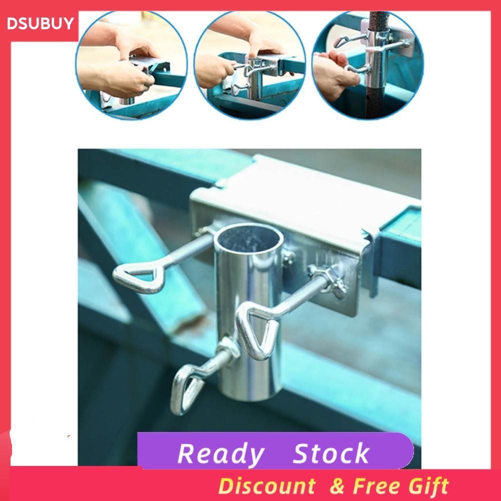 Dsubuy Dsubuy aqxreight ร่มดวงอาทิตย์คลิปยึดเหล็ก Parasol Fixing Clamp สำหรับราวระเบียง aqxreighty0z