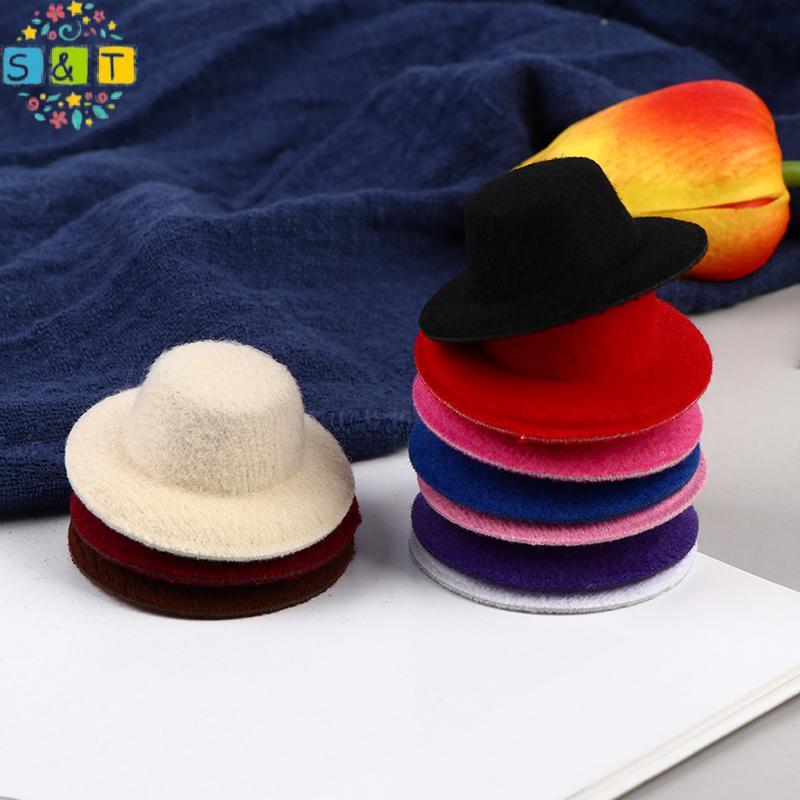 [S&T] 5 ชิ้น 1:12 Dollhouse Miniature Hat Mini Dolls Hat Dolls House Accessories {th}