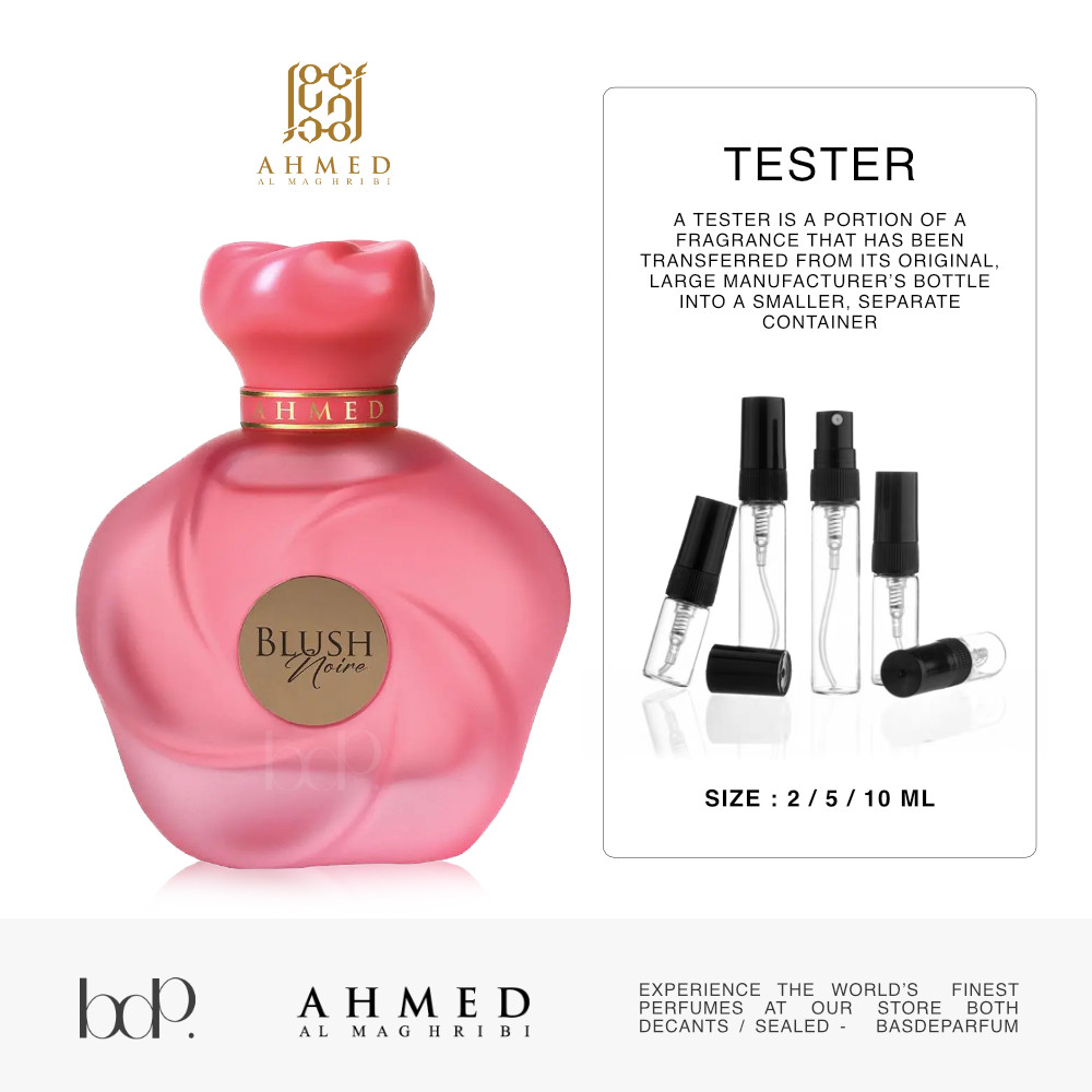 Blush noir (TESTER แบ่งขาย) น้ำหอมอาหรับ UAE จาก Ahmed Al Maghribi
