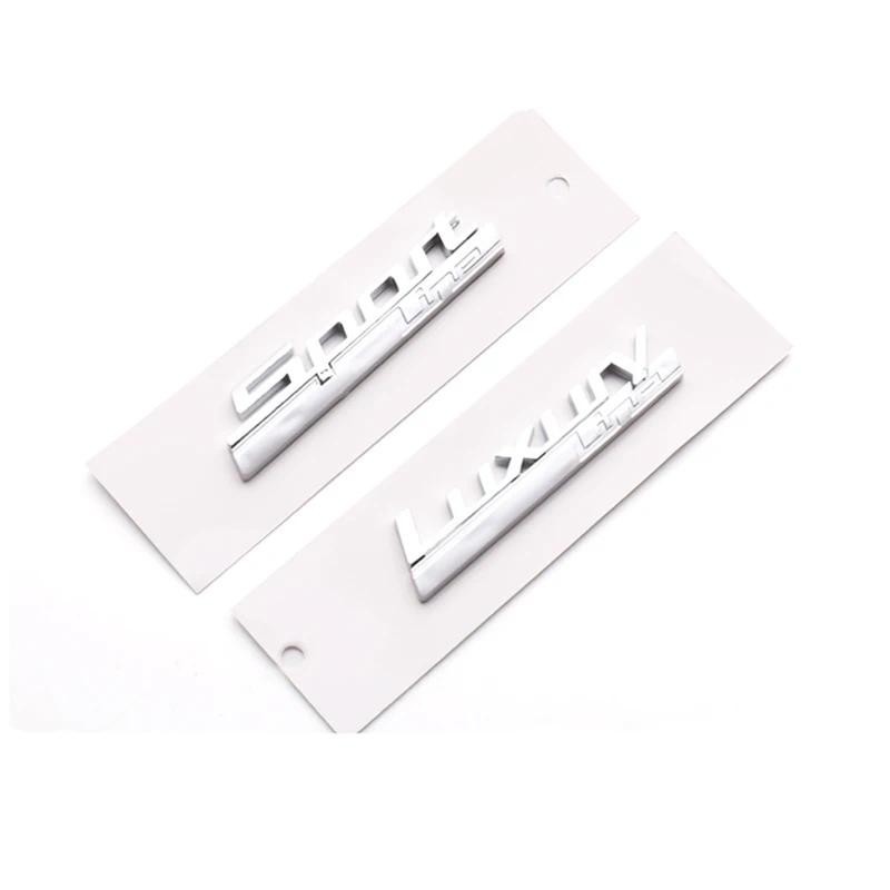 รถหรูหรากีฬา Fender Emblem Badge Decals สติกเกอร์สําหรับ BMW 3 4 5 7 Series GT X3 X5 F10 F30 F31 F33