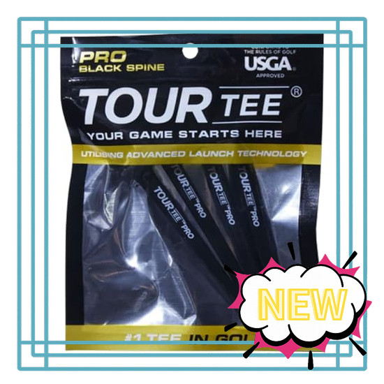 Tour Tee Golf Tee Tour Tee combo black Limited Edition 5-pack