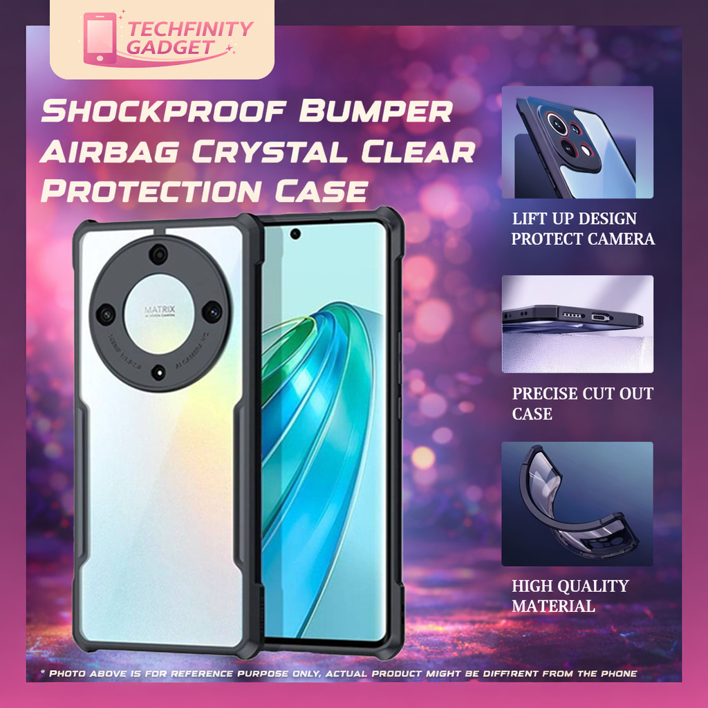 Honor X9B X8B X6B X5B Plus X5B Premium Shock Proof Bumper Case