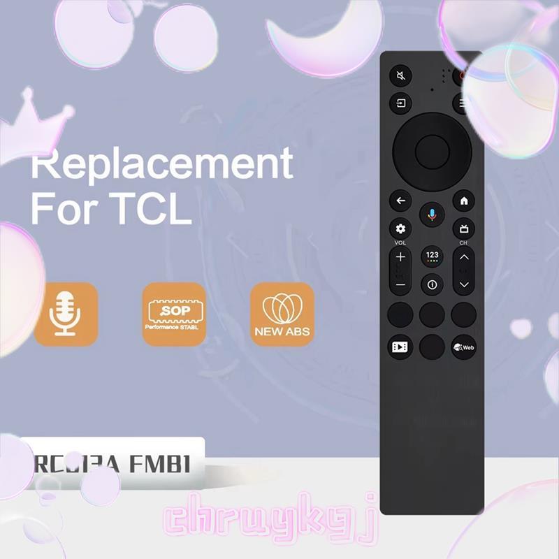 RC813A FMB1 เสียงรีโมทคอนโทรลสําหรับสมาร์ททีวีรุ่น- C755 P71K P81K P61K S51K C61K 55/65/75 Series ch