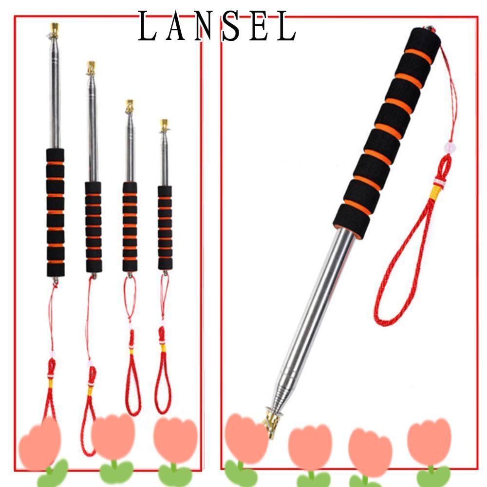 LANSEL1 1.6/2/2.5/ Telescopic Flag Pole แบบพกพามือถือ Windsock Flags Windsock 1.6/2/2.5/ ครูตัวชี้